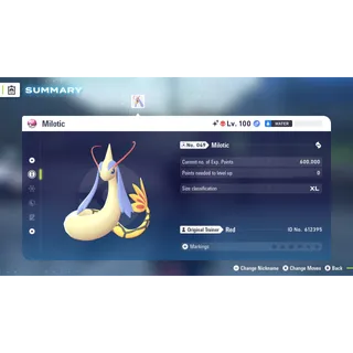 🌟6 IVs Shiny Alpha Battle Ready Milotic | Pokémon Legends: Z-A | Mega Dimension DLC🌟
