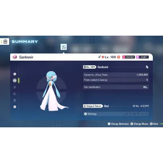 🌟6 IVs Shiny Alpha Battle Ready Gardevoir | Pokémon Legends: Z-A🌟