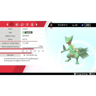 🌱2012 Japanese Sceptile Event | Pokémon Sword & Shield | Untouched🌱