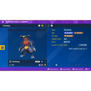 6 IVs Garchomp Tera Raid Event | Pokémon Scarlet & Violet | Mightiest Mark