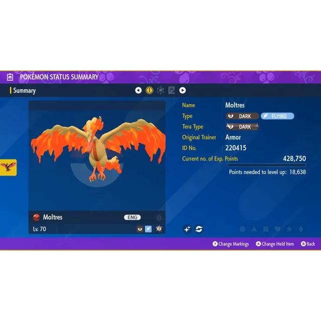 Pokémon🌟Shiny Galarian Moltres🌟Zapdos🌟Articuno🌟Digital Delivery