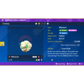 🌱2025 LATAM Champion Whimsicott Event | Pokémon Scarlet & Violet🌱