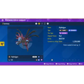 6 IVs Hydreigon Tera Raid Event | Pokémon Scarlet & Violet | Mightiest Mark