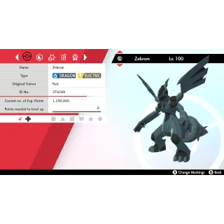 🌟6 IVs Shiny Zekrom | Pokémon Sword & Shield🌟