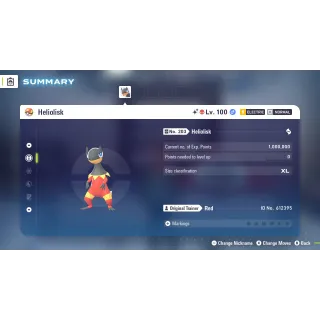 🌟6 IVs Shiny Alpha Battle Ready Heliolisk | Pokémon Legends: Z-A🌟