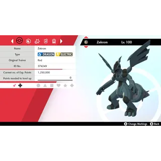 🌟6 IVs Shiny Zekrom | Pokémon Sword & Shield🌟