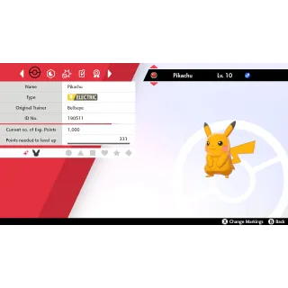 🌟2019 Shiny Bullseye Pikachu Event | Pokémon Sword & Shield | Untouched🌟