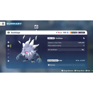 🌟6 IVs Shiny Alpha Battle Ready Annihilape| Pokémon Legends: Z-A | Mega Dimension DLC🌟