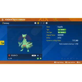 2012 Japanese Sceptile Event | Pokémon Scarlet & Violet|Untouched