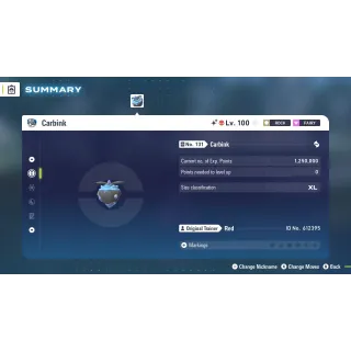 🌟6 IVs Shiny Alpha Battle Ready Carbink | Pokémon Legends: Z-A🌟