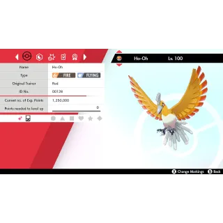 🌟6 IVs Shiny Ho-Oh | Pokémon Sword & Shield🌟