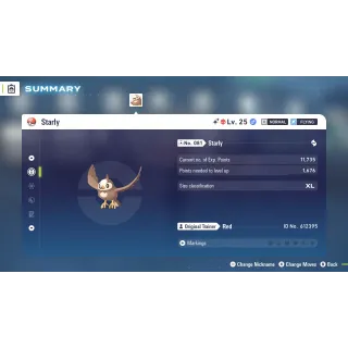 🌟6 IVs Shiny Alpha Pidove| Pokémon Legends: Z-A| Mega Dimension DLC🌟