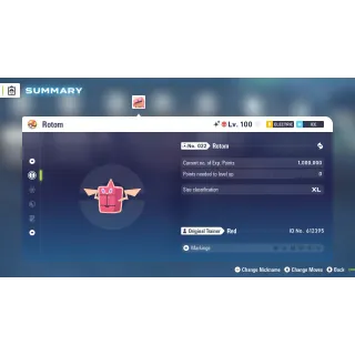 🌟6 IVs Shiny Alpha Battle Ready Frost Rotom | Pokémon Legends: Z-A | Mega Dimension DLC🌟