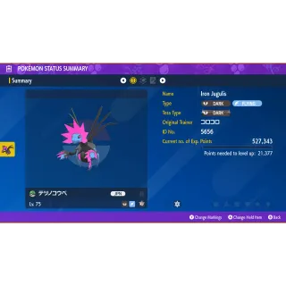 2024 CoroCoro Distribution Iron Jugulis Event| Pokémon Scarlet & Violet | Untouched