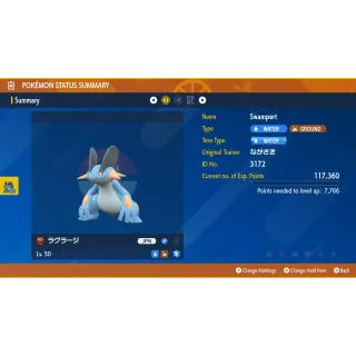 2012 Japanese Swampert Event | Pokémon Scarlet & Violet|Untouched