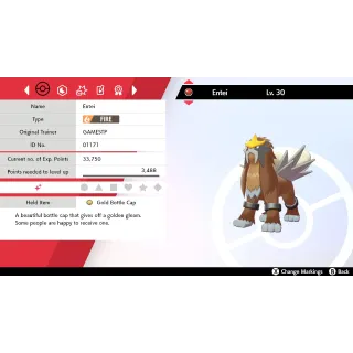 🌟2011 Shiny GameStop Entei Event | Pokémon Sword & Shield🌟Untouched