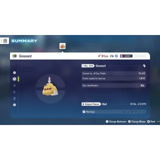 🌟6 IVs Shiny Alpha Greavard | Pokémon Legends: Z-A| Mega Dimension DLC🌟