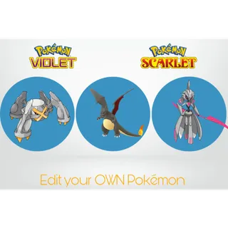 🌟Custom / Edit your OWN Pokémon | Pokémon Scarlet & Violet🌟 100% Legal