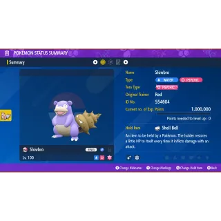 🌟Quaquaval Tera Counter Raid Shiny Slowbro | Pokémon Scarlet & Violet 🌟SUPER EASY SOLO