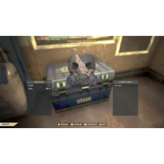 Forest scout armor mask