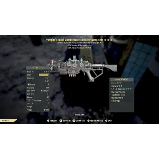 Vampires aim/ vats opt enclave