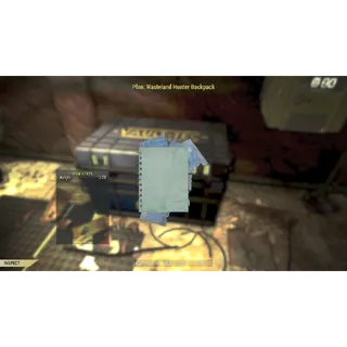 Wasteland hunter backpack 
