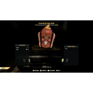 Fasnacht Brat Boy Mask