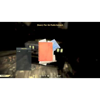 Bat plushie backpack 