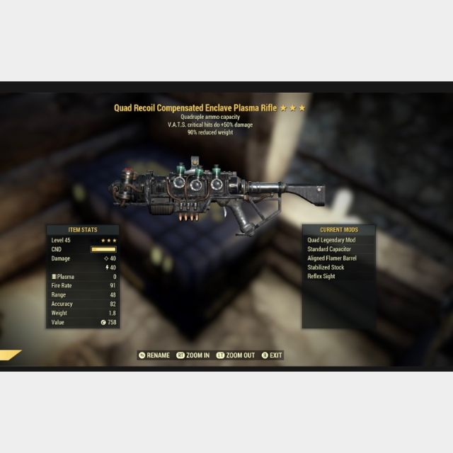 Quad vats Enclave rifle - Game Items - Gameflip