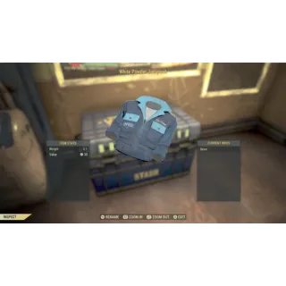 White powder jumpsuit 