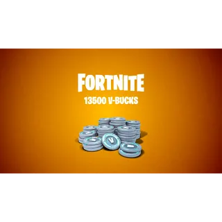 VBUCKS 13500 X VBUCKS FORTNITE