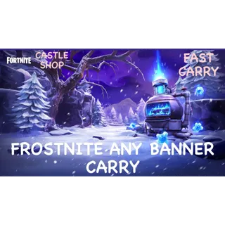 STW ANY FROSTNITE BANNER CARRY FORTNITE