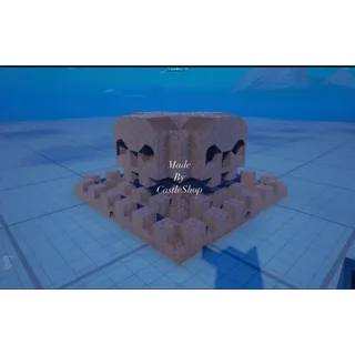 Haloween build Skull Castle STW fort