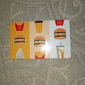 $10.00 McDonald's giftcard 