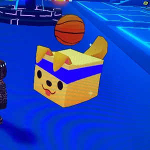 huge basketball retriver