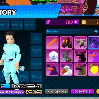 Different MOUNTS HERE And Aura  Take All 40$