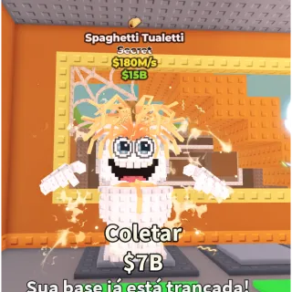 SPAGHETTI TUALETTI TACO $180M/S