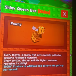 shiny queen bee