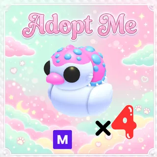 4x Mega Glyptodon Ducky - Adopt Me