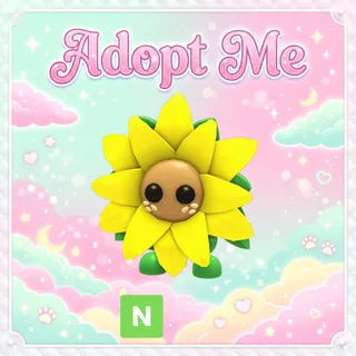 Neon Sunflower Friend - Adopt Me