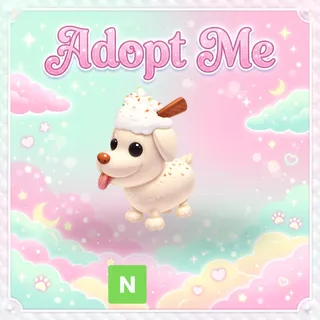 Neon Eggnog Dog - Adopt Me