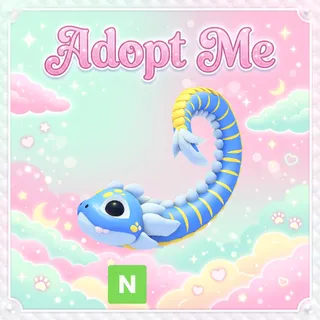 Neon Tealwood Monster - Adopt Me