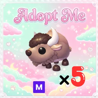 5x Mega Bison - Adopt me