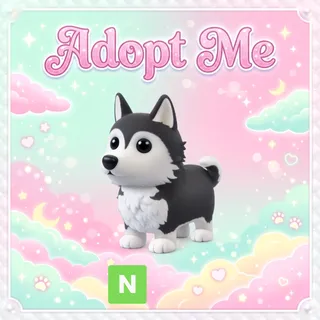 Neon Husky - Adopt Me