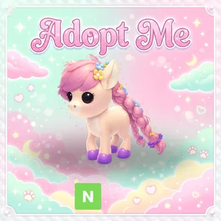 NEON Majestic Pony - Adopt Me