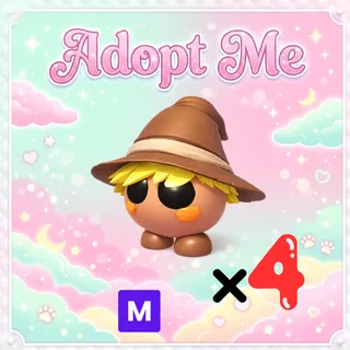 4x Mega Oakee Wizard - Adopt Me