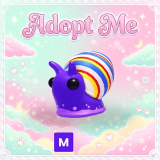 Mega Candy Cane Snail - Adopt Me