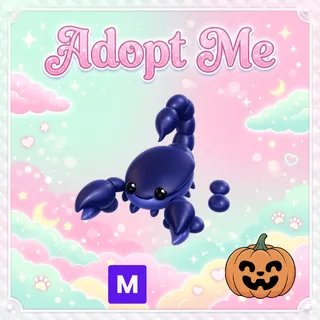Mega Halloween Blue Scorpion - Adopt