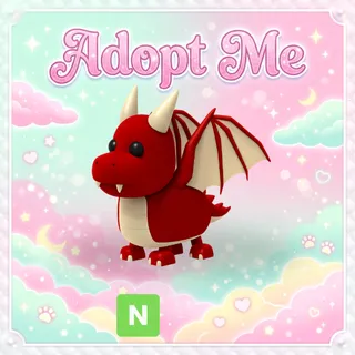  Neon Dragon - Adopt Me