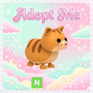 Neon Ginger Cat - Adopt Me